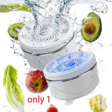 Machine à Laver Fruits et Légumes 2 Pack - Nettoyeur par Électrolyse en Titane avec , Purificateur de Cuisine Sans Fil