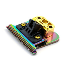Compatible with for Rose Gold Elegant Engraved Clipper Blade with Colored Gold Gradient Blade