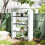 Four-Tier Mini Greenhouse - Green/White 3