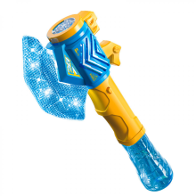 Electric Bubble Machine with Lighted Wand for Kids