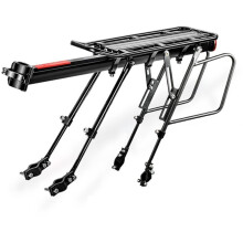 Portabicicletas Trasero Universal, Capacidad de Rodamientos Sólidos para Carga de Bicicletas, Portabicicletas Trasero de Montaña y Carretera con