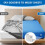 Bed Sheet Holder Lock for Thin Sheet,Fitted Sheets Strap Clips Gripper Keep Sheets Firm&Tight in Place Grey 5