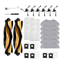 För D20 Air /F21/F21 /F20/F20 Dammsugaraccessoarer Ersättning Huvudsidoborste Filter Mopp Dammpåse