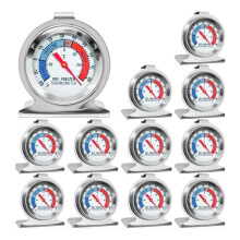 12 Pack Refrigerator Freezer Thermometer Large Fridge Thermometer with Dual-Scale -20-80F for Freezer Refrigerator