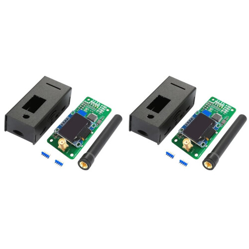 2X Version 1.7 MMDVM Simplex Hotspot UHF VHF Antenna +OLED+Case Support P25 DMR YSF for Raspberry Pi Hotspot