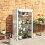Four-Tier Mini Greenhouse - Green/White 4