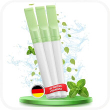 3er-Pack Aromatherapie-Inhalatoren mit grünem Minzgeschmack zur Linderung von Angstzuständen und zur Gewohnheitsänderung, tragbarer, wi