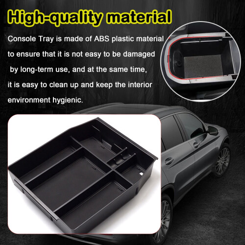 Car Center Console Tray Armrest Storage Box for Ford F150 2