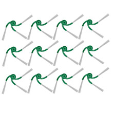 12 Stuks Zijborstel voor 115 Combo / 115 Combo+ Stofzuiger Vervangingsonderdelen