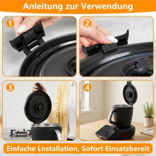 Supports Compatibles avec TM7, Lavables au Lave-Vaisselle, Utilisation Double Flexible sur L'Appareil et sur la Table