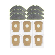 Ensemble de 12 Pièces de Sacs à Poussière pour Vadrouille à Vide pour 115 Combo / 115 Combo+ Pièces de Rechange pour Aspirateur