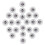 24PCS LED Coaster Light  Coaster LED Bottle Light LED Sticker Coaster 7-Color Cycling Flash for Flash Light  Cup 1