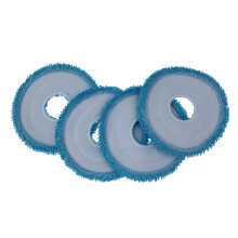 4 Pièces de Chiffon à Récurer pour Matrix 10 Ultra HyperClean Mop Pièces de Nettoyage par Aspiration HyperClean Mop