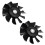 Ventilador de Transmissão de 7 Polegadas e 10 Lâminas para Trator para  para   Gear Substitui 584282001 Ventiladores de 1