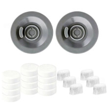 Kit D'Accessoires pour Espresso, Comprimés de Nettoyage et Sachets de Détartrage pour Barista Express, Bes860xl, Bes870xl, Bes900xl