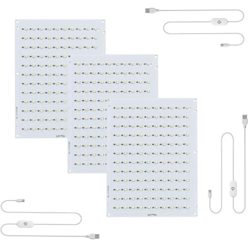 1set CMYK LED Backlight Kit for  Makerworld, 3D Printer Light DIY Hardware Model Spare Parts