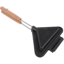 Double-Sided Sandwich Grid, Outdoor Grill, Camping Grill, Easy and Quick Breakfast Tool, Easy to Clean and Use