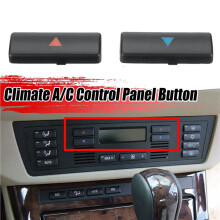 8 Pièces Climatiseur de Voiture A / C Panneau de Commande de Température Interrupteur Bouton Couvercle Couvercle pour X5 E39 E53 525I 530I 540I M5