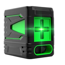 Vihreä laserlevel 30M, itsevaaittuva ristiviivalaser pystysuorilla ja vaakasuorilla linjoilla sisäkäyttöön