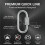 M8 Quick , 20 Pack Chain Connectors, 3" Heavy Duty Chain Hooks, 1500 LBS Capacity for Backpack, Shade Sail, Hammock 4