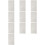 80PZ Bocchini per Bocchini per Sax Alto / Tenore Patch Trasparenti 1