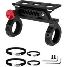 Support D'Extincteur, Support D'Extincteur de Barre de Roulage, Libération Rapide, Support en Aluminium S'Adapte Aux Barres de Roulage de 1,75 "-2"