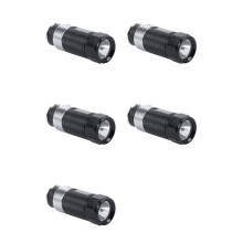 5 Stuks Led-Zaklampen Sigarettenaansteker in de Auto Led Oplaadbare Zaklamp
