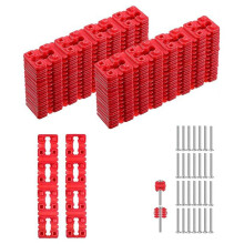 Steckdosenabstandshalter-Kit - Enthält 96 Steckdosenunterlegscheiben + 30 Schrauben, Perfekt Zur Reparatur Von Elektrischen Steckdosen.