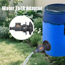 Raccord de Connexion Rapide Nipple de pour Valve Droite de Réservoir D'Eau 3/4 Adaptateur de Réservoir D'Eau avec pour Valve