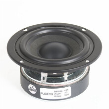3X Altavoz de Audio de Rango Completo de 3 Pulgadas Altavoz de Audio de 4 Ohmios 30W Altavoz de Alta Fidelidad Estéreo Altavoz de Graves Medios DIY