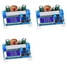 3X 35W 5,5-30V Tot 0,5-30V Digitaal LCD-Scherm Automatische Step--Down Buck Boost-Converter Voedingsmodule Instelbaar