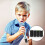 Plastic Microphone Battery Caps 4 Pcs Assorted Colors 7