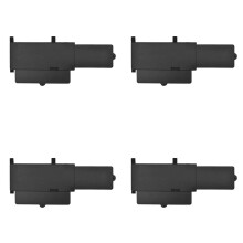 4X Extension Pare-Soleil Voiture, Panneau D'Extension Pare-Soleil, Bloqueur Pare-Soleil Fenêtre Latérale Avant, Pare-Soleil Anti-Éblouissement,