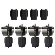 Hotend Nozzle Assembly with Silicone Sleeve for Flashforge Creator 5/5 Pro 0.25+0.4+0.6+0.8mm Integrated Nozzle