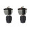 2Pcs Hotend Nozzle Assembly for Flashforge Creator 5/5 Pro 0.4+0.8mm Quick Swap Integrated Nozzle 3D Printer Accessories 1