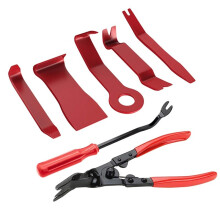 7PCS Auto Trim Scratch Removal Tool Car Audio Dash Panel Window Molding Fastener Remover Tool Kit
