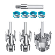 PVC Pipe Threading Tool 1/2 3/4 1 Inch Internal External Threader for PVC PPR PE Plastic Pipes