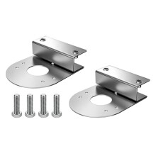 2 Pièces Supports de Cadre Lumineux Sous-Melon, 304 SS à Pince Sans Perçage pour Trou de 1,5", Camion Universel