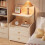 Bedside Table 27.5 Inch with 2 Drawers 3