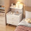 Bedside Table 27.5 Inch with 2 Drawers 6