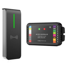 IP67 Wiegand 26/34 Ausgang 125Khz+13.56Khz Nähe RFID-Kartenleser Zugangskontrolle Slave-Leser D0 D1 AN90R+TTB01