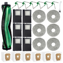 26Pcs Accessories Kit for 415X/ 516 Combo/ 575 Combo Vacuum Main Side Brush Mop Filter Dust Bags