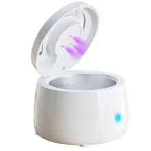 Ultrasonic Retainer Cleaner for Dentures Compact and Retainer Machine for Guards, Toothbrush Heads, Jewelry US Plug
