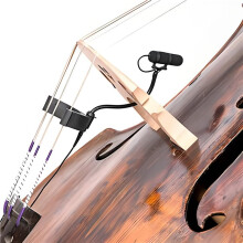 2X M100B Modulaire Contrabasmicrofoonclip voor DPA4099 Zachte Rubberen BASSES-Houder voor 6 mm Muziekinstrumentmicrofoons