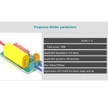 40W Hi-Fi Frequency Divider Crossover Board DIY Modified Speaker Crossover Accessory High Fidelity Audio Filter