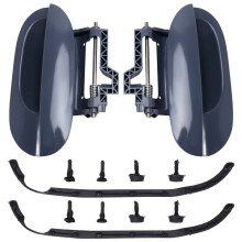 Poignée D'Ouvre-Porte Extérieure Arrière Gauche Droite 5121824546351218245464 pour E39 525I 528I 530I 1997-2003 Tirette D'Ouvre-Porte
