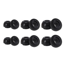 6 Pairs Memory Foam Earplugs for Buds 4 Pro Replacement Ear Soft in‑Ear Earphone Ear Pads