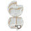 3D Printed SIM & TF Card Holder, Portable Memory Card Storage Case,Shockproof Holder White 1