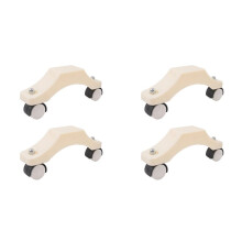 2X Radiador Eléctrico con Soporte en Forma de U y Ruedas, Soporte Ajustable para Pies, Fácil de Mover, Color .