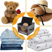 Hat Storage Box Closet Hat Boxes Organizer Bag for Women & Men,Organizer with Dustproof Lids